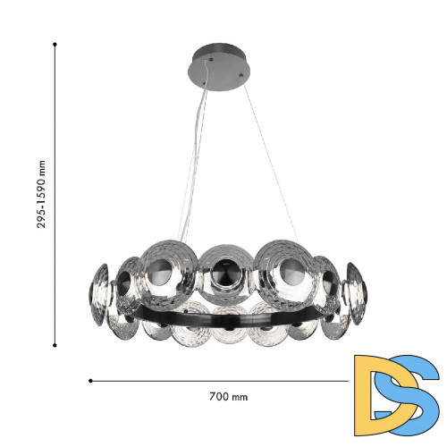 Подвесная люстра Favourite Claros 4642-16P