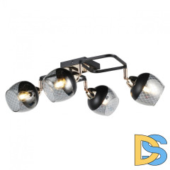 Потолочная люстра IMEX MD.19311-4-S-BK+FGD