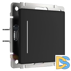 Сенсорный выключатель одноклавишный с подсветкой Werkel 4690389198007 W4512008 a063601