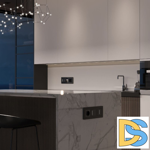 Сенсорный выключатель одноклавишный с подсветкой Werkel 4690389198007 W4512008 a063601