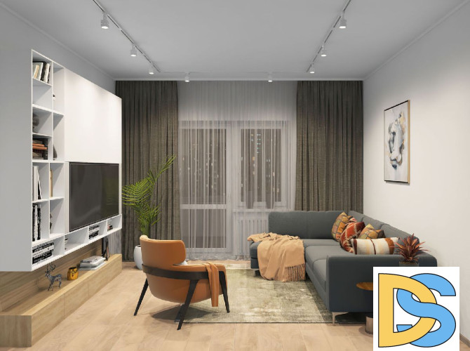 Шинопровод Denkirs Dk track white TR1001-WH/1