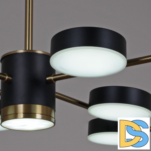 Люстра на штанге Reluce 06369-0.3-08 COP+BK