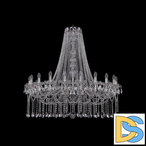 Подвесная люстра Bohemia Ivele Crystal 1413/20/400/h-113 Ni