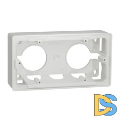 Коробка двухмодульная для открытой установки Schneider Electric Unica New NU800418