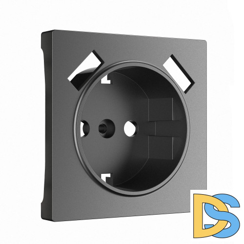 Накладка для розетки USB Werkel (графит матовый) W1179564