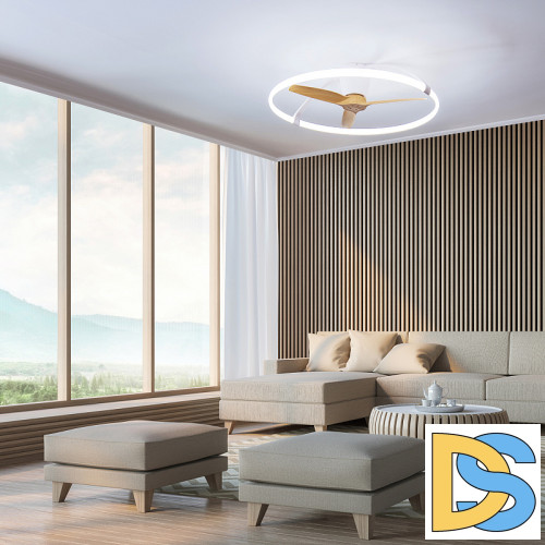 Потолочная люстра-вентилятор Mantra Nepal 7532