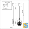 Подвесной светильник Odeon Light Mercury Hightech 5421/17L
