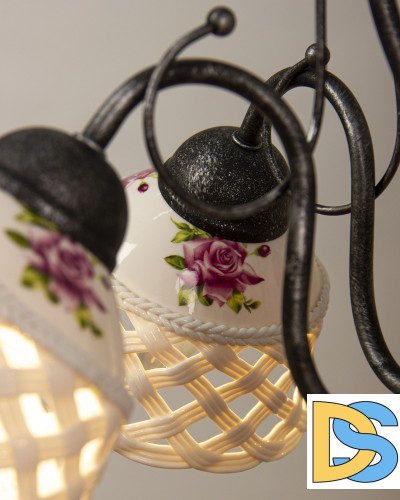 Подвесная люстра Abrasax Emilia MDK9365/5ABlack