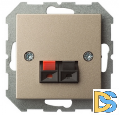 Розетка аудио Epsilon 1-ая шампань