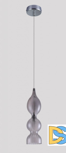 Подвесной светильник Crystal Lux Iris SP1 B Smoke