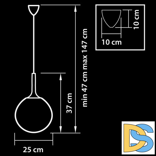Подвесной светильник Lightstar Globo 813033