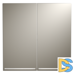 Клавиши для выключателя/переключателя двухклавишного с подсветкой, S70 (кашемир)