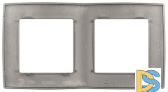 Рамка двухместная Эра 12-5002-16 Б0065737