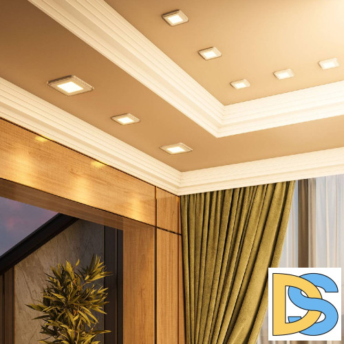 Встраиваемый светодиодный светильник Gauss Backlight Bubbles BL320