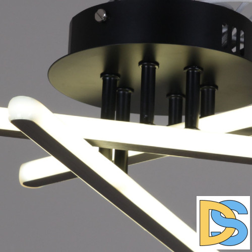 Потолочная люстра Reluce 08855-3.3-03C BK+GY