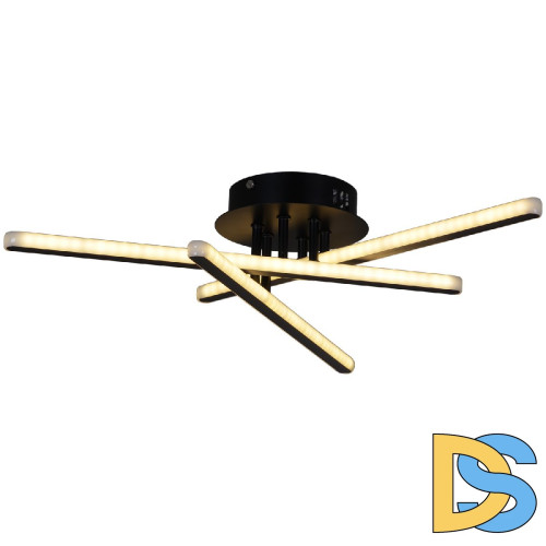 Потолочная люстра Reluce 08855-3.3-03C BK+GY