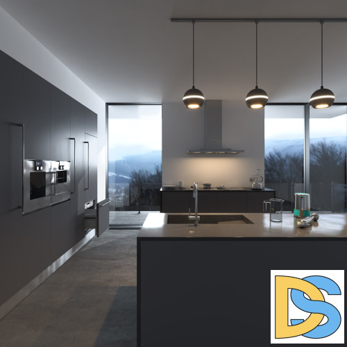 Однофазный шинопровод черный Elektrostandard Track Rail BK Surface 4690389178481