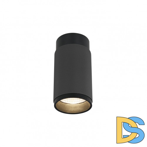 Накладной светильник iLedex Delta 1954-10W-3000K-36 BK+GRP