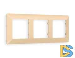 Рамка трехместная Ambrella Volt Line AF110603