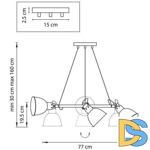 Подвесная люстра Lightstar ACROBATA 761167