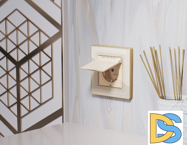 Рамка трехместная Ambrella Volt Arctic AF580343