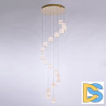 Подвесная люстра DeLight Collection Elliot Diamante MD20001012-18A gold