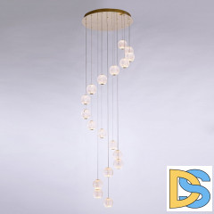 Подвесная люстра DeLight Collection Elliot Diamante MD20001012-18A gold