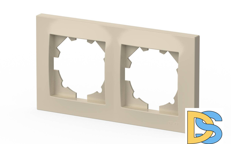 Рамка двухместная ELBI Vega 510-010300-226