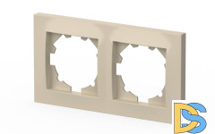 Рамка двухместная ELBI Vega 510-010300-226