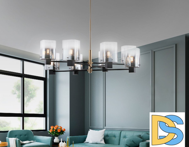 Люстра на штанге Ambrella Light High Light Modern LH57043