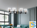 Люстра на штанге Ambrella Light High Light Modern LH57043