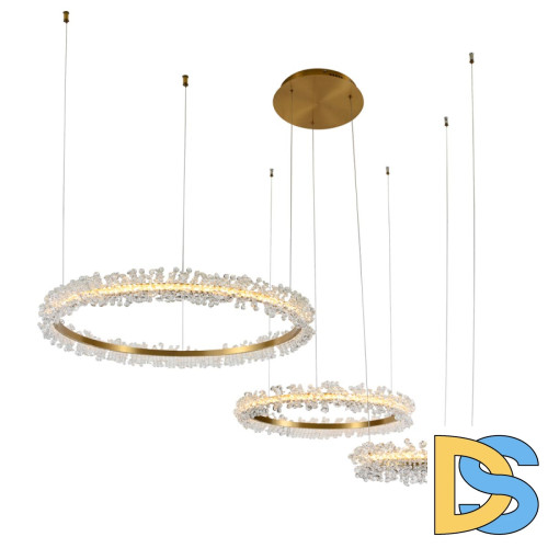 Подвесной светодиодный светильник Kink Light Лаура 08246,36PA