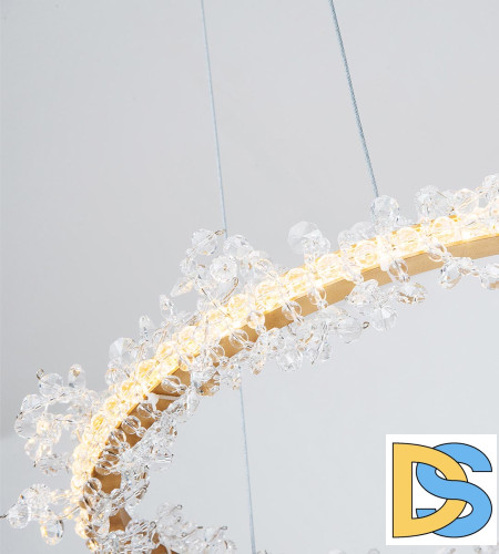 Подвесной светодиодный светильник Kink Light Лаура 08246,36PA