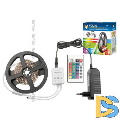 Светодиодная лента Volpe 12W/m 60LED/m 5050SMD RGB 3M ULS-Q221 5050-60LED/m-IP20-3M-RGB RRP36C24 10774