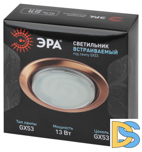 Встраиваемый светильник Эра KL35 SC /1 (к) Б0048952