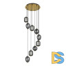 Каскадная люстра Arte Lamp Freddie A2231SP-9PB