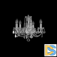 Подвесная люстра Bohemia Ivele Crystal 1402/5/141 Ni Leafs