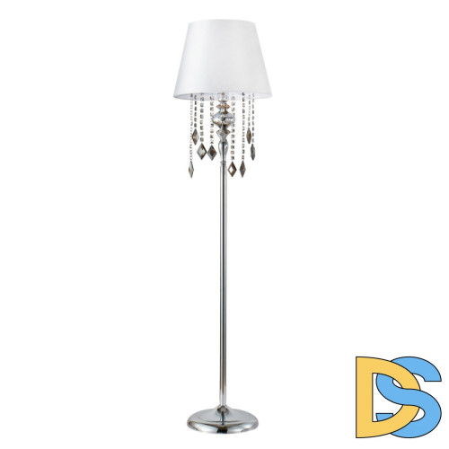 Торшер Crystal Lux Mercedes PT1 Chrome/Smoke