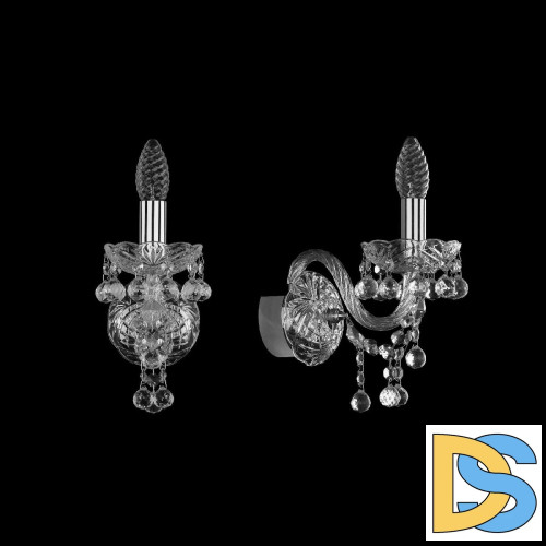Бра Bohemia Ivele Crystal 1409B/1/141 Ni