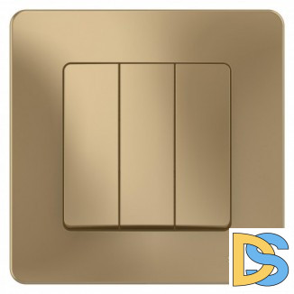 Выключатель 3-клавишный, Титан, серия Blanca, Schneider Electric