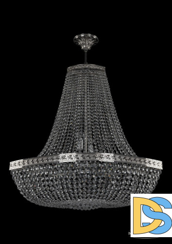 Люстра на штанге Bohemia Ivele Crystal 19283/H2/80IV Ni