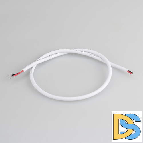 Провод питания Arlight ARL-Moonlight-20AWG-2W-D4.5-CU-500 White 025548