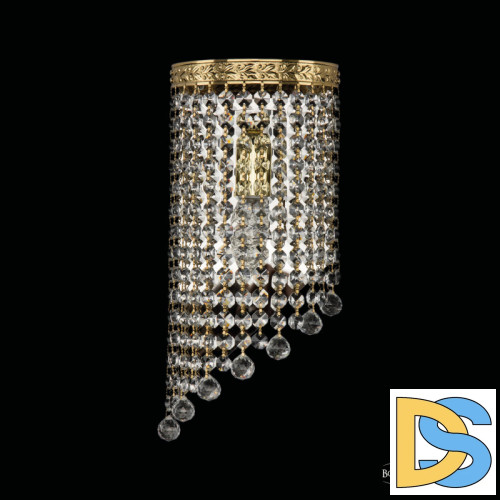 Бра Bohemia Ivele Crystal 83401BL/15IV-33 G Balls