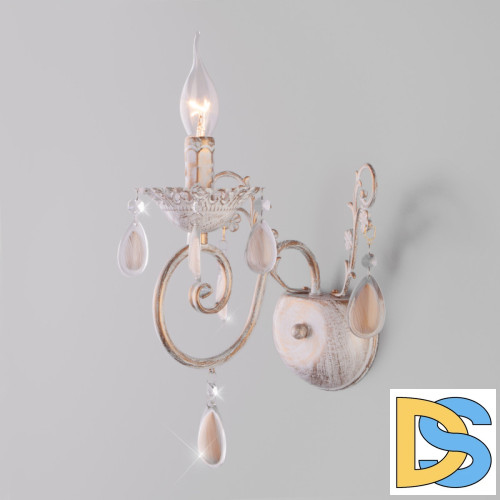 Бра Eurosvet 10009/1 золото с белым