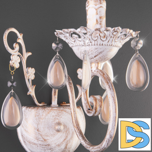 Бра Eurosvet 10009/1 золото с белым