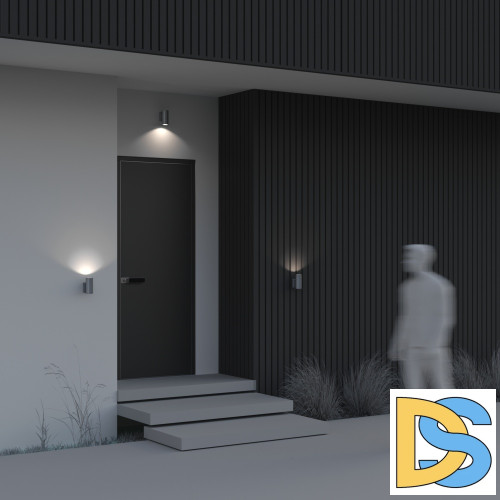 Уличный настенный светильник Maytoni Bowery O574WL-01GR