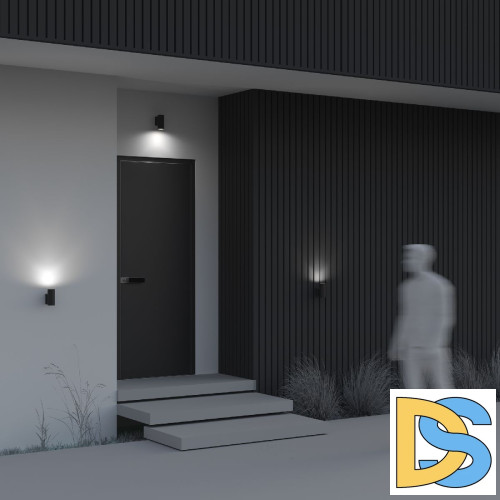 Уличный настенный светильник Maytoni Bowery O574WL-01GR