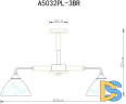 Люстра на штанге Arte Lamp Matthew A5032PL-3BR