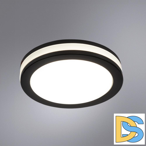 Встраиваемый светильник Arte Lamp Tabit A8430PL-1BK
