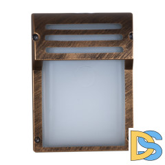 Уличный настенный светильник Reluce 09354-0.2-001LW BKG